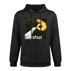 Shut Seagull Meme Bird Shut Meme Breathable Fabric Hoodie