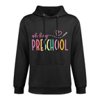 Oh Hey Preschool Welcome Back To School Teacher Student Kids Pilling-Resistant Hoodie