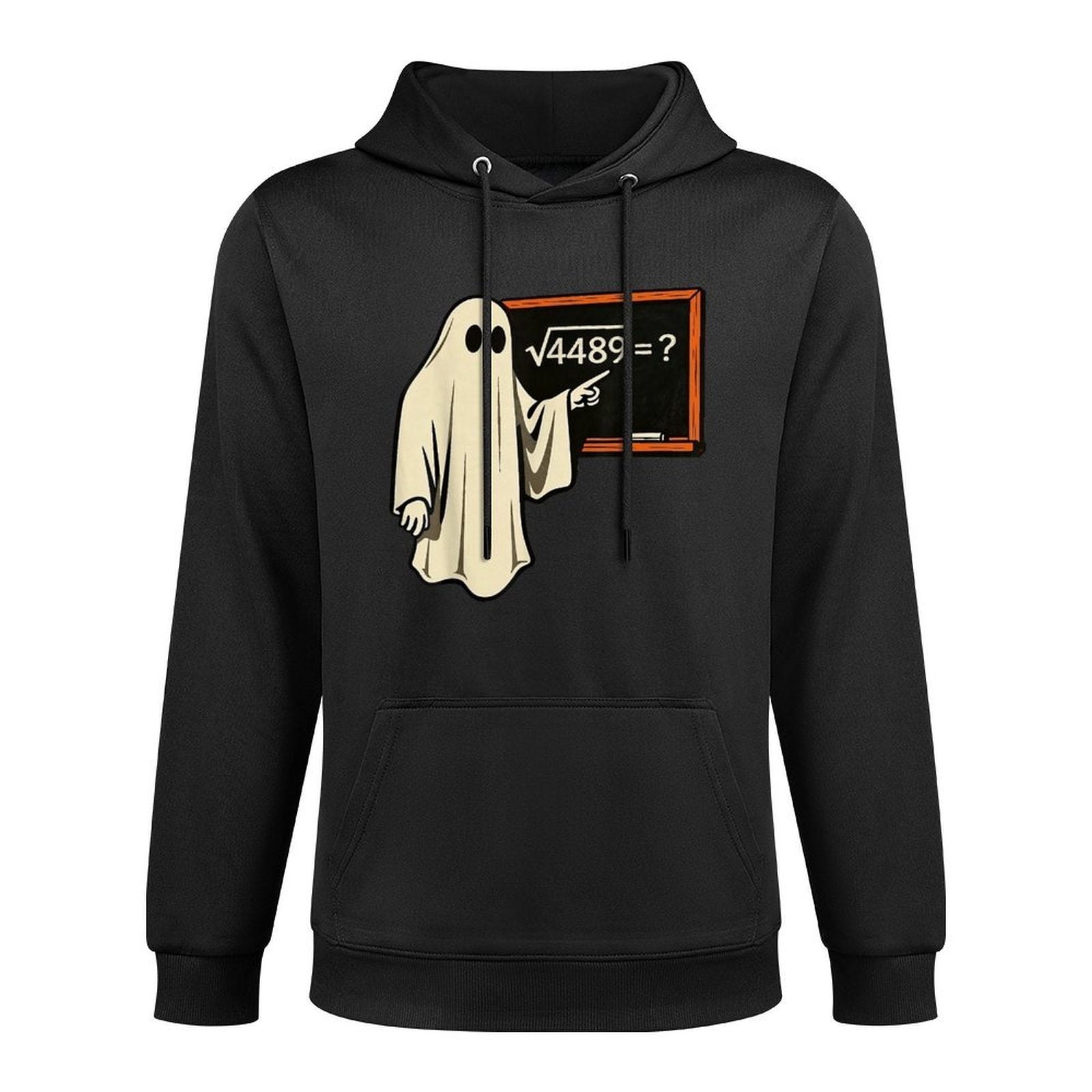 Square Root 67 Ghost Math Teacher 4489 Meme Funny Halloween Layering Staple Hoodie