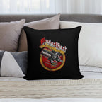 Retro Android with Sleek Metallic Finish Soft Multiple Sizes Throw Pillow