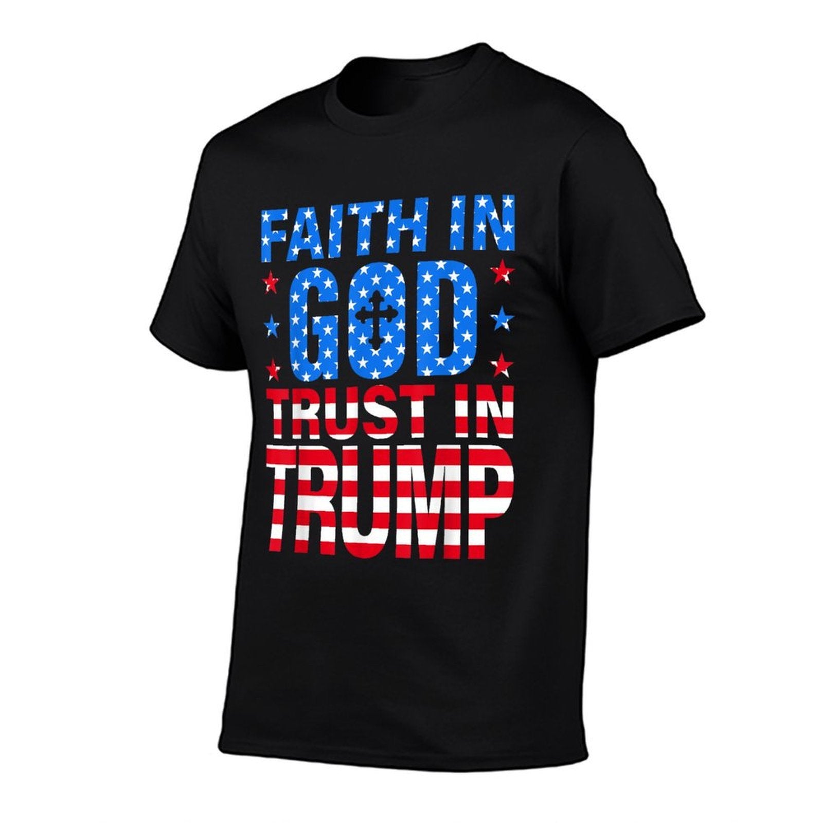 Faith In God Trust In Trump  Breathable T-Shirt