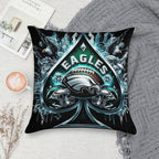 Eagles Soft Fade-Resistant Throw Pillow