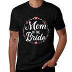 Mom of The Bride Wedding  Trendy Pattern T-Shirt