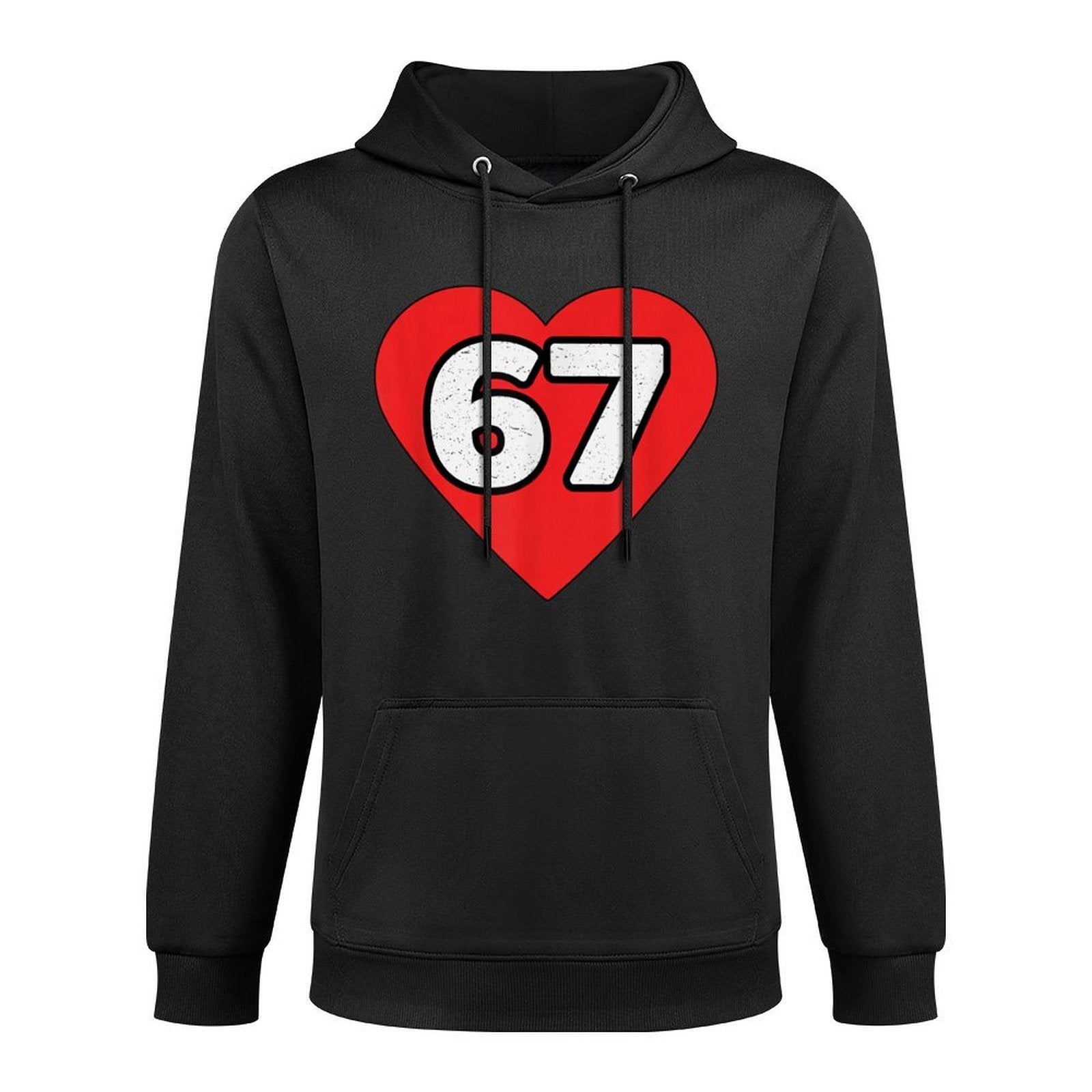 I Love 6 7 Classic Meme Six Seven Versatile Streetwear Hoodie