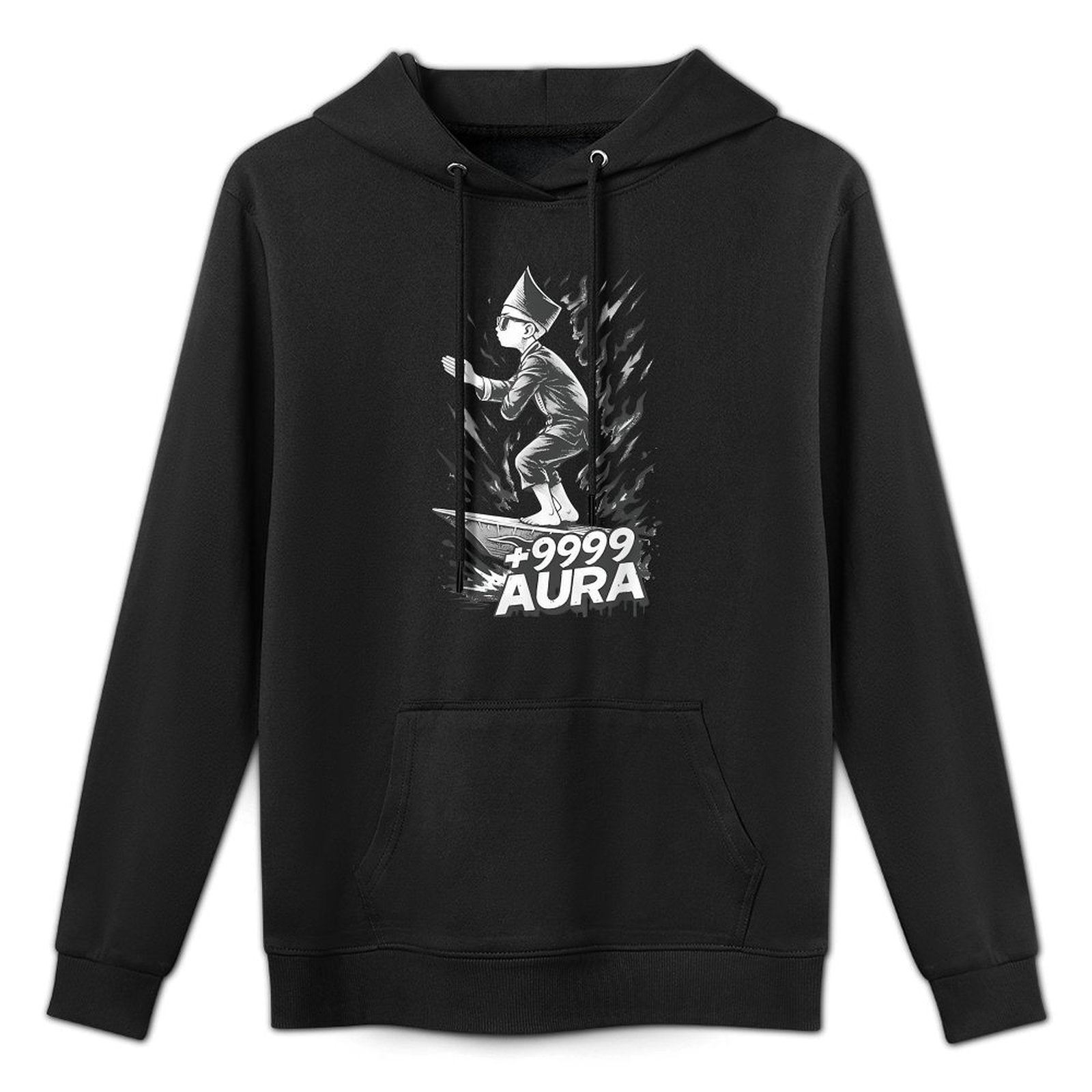 Aura Farming Indonesian Boat Race Kid Meme Layering Staple Hoodie