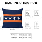 Chicago Football Soft Warmth Comfort Throw Pillow
