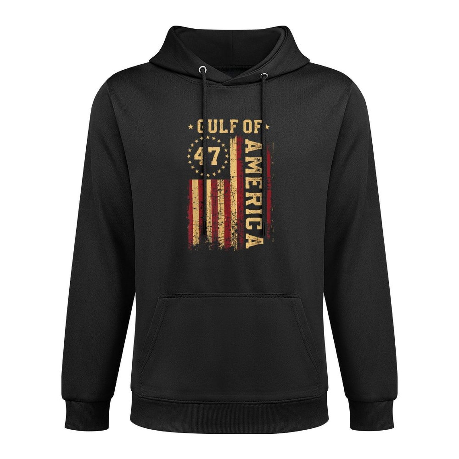 Gulf of USA America Funny USA Flag Customizable Surface Hoodie
