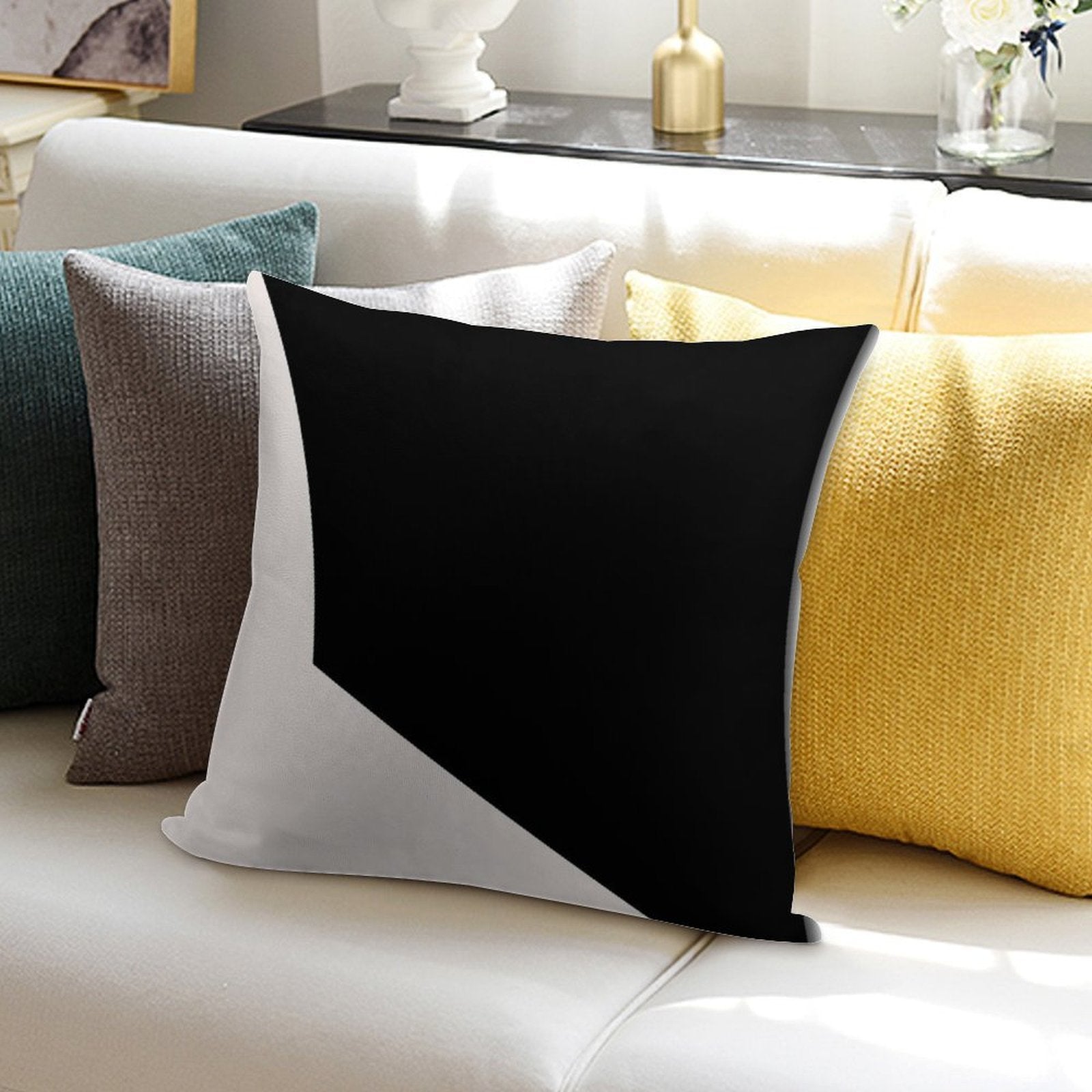 A Corner Turned Soft Warmth Comfort Throw Pillow