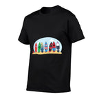 Marvel Avengers Spider-Man Surfboards Summer Beach Vacation  Fade-proof Color T-Shirt