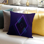 Realm of Diamonds Soft Home Decor Throw Pillow