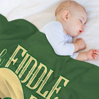 Fiddle-dee-dee! Quick-dry Throw Blanket