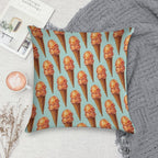 Strawberry Double Scoop Pattern Soft Ultra-Soft Texture Throw Pillow