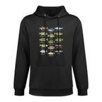 Do You Know Fish Co. Fish Species Biology Types Of Freshwater Fish Fishing Adjustable Hood Hoodie