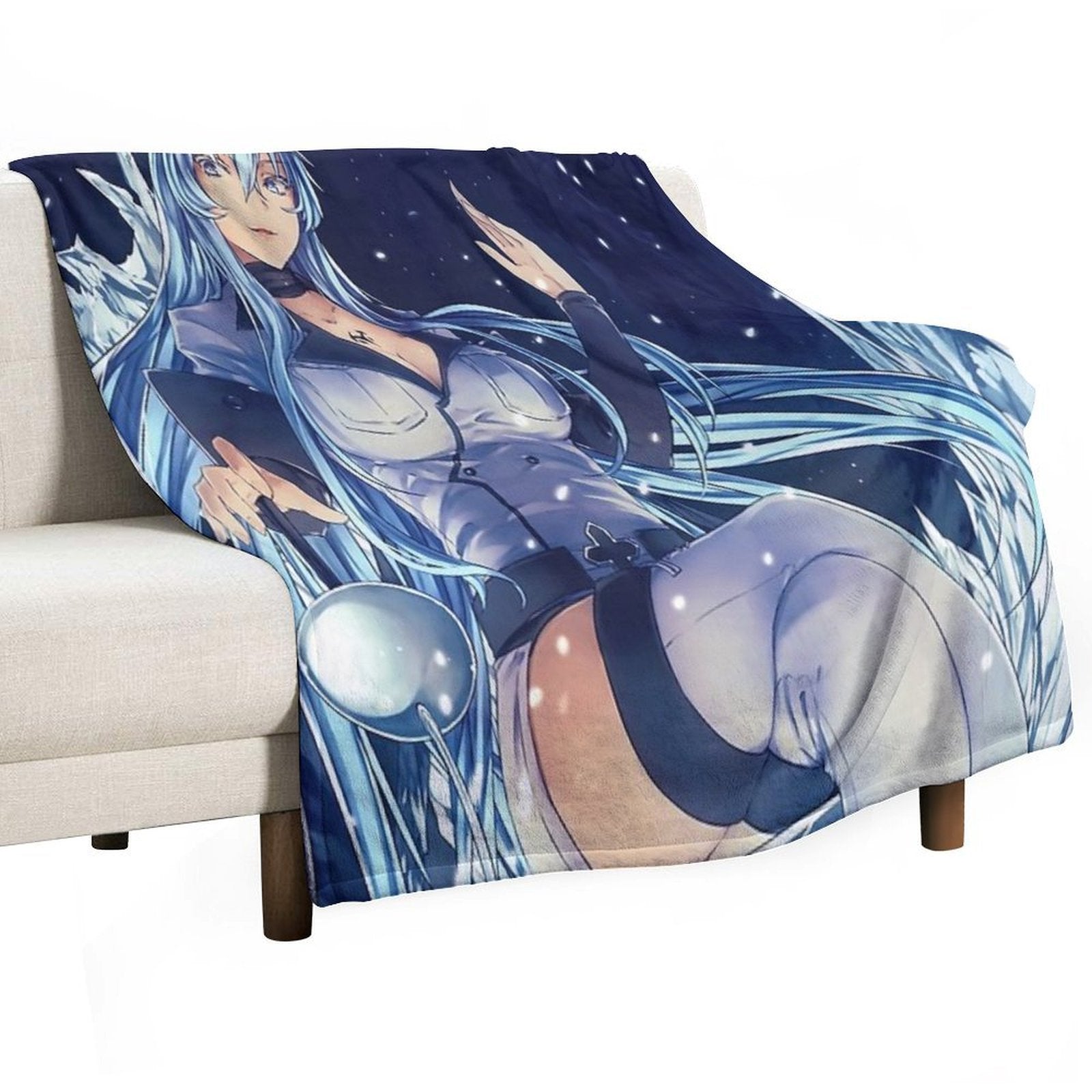 Princes Esdeath Lightweight Throw Blanket