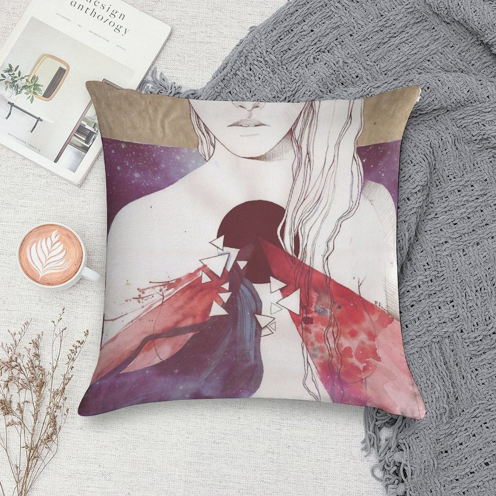 Supermassive Black Hole Soft Gift Ready Throw Pillow