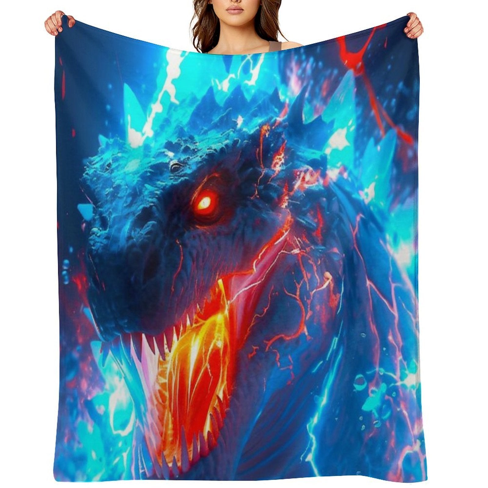 Godzilla 003 Durable Throw Blanket