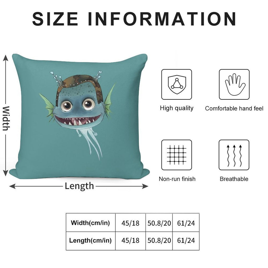 Minion Soft High-Density Material Throw Pillow