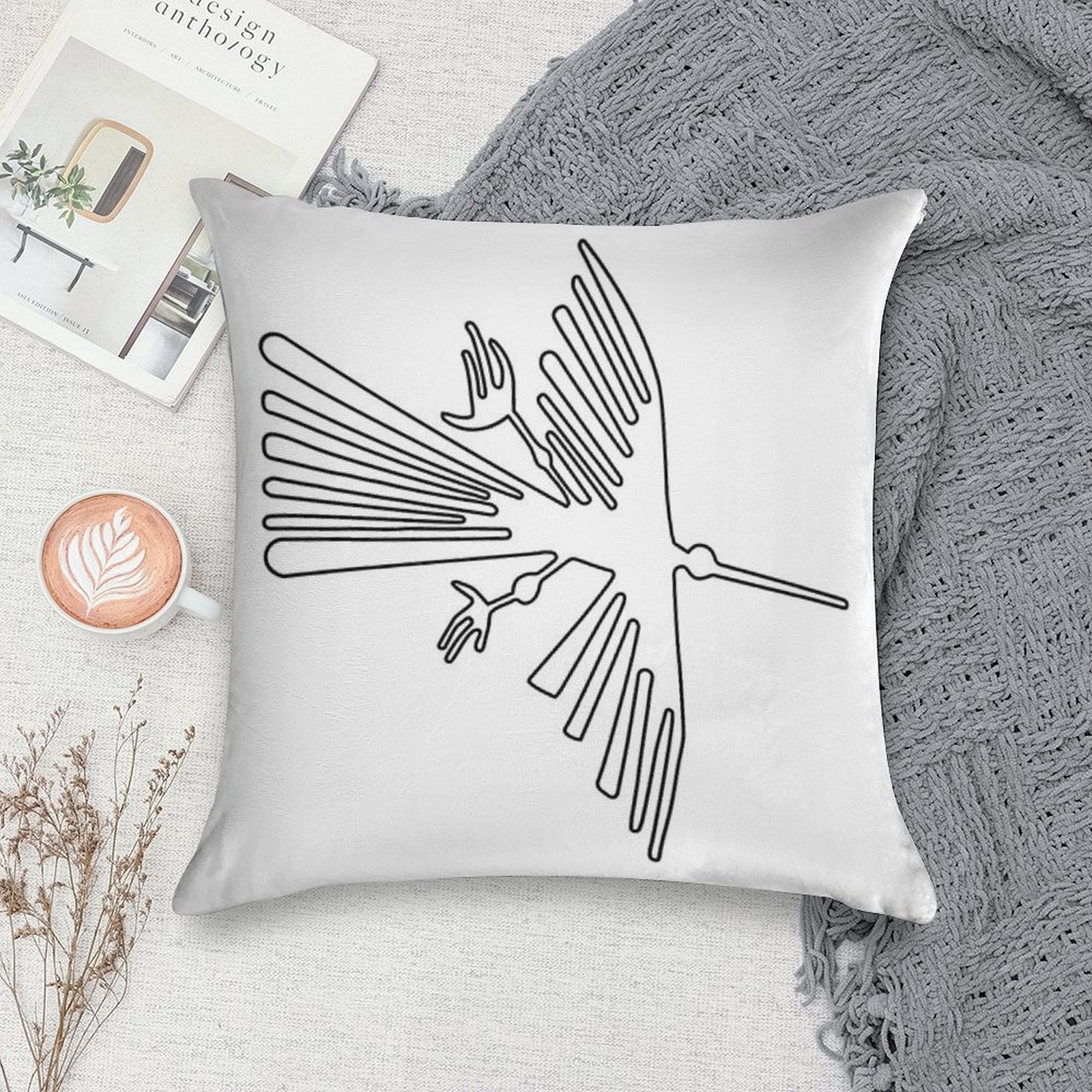 CONDOR Soft Washable Throw Pillow