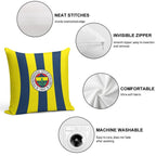 Fenerbahce 1907 Soft Washable Throw Pillow
