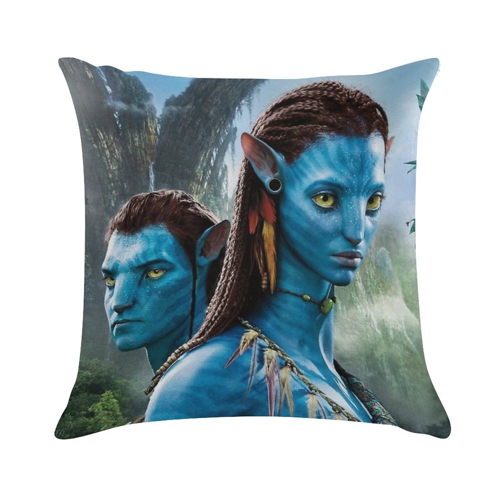 Avatar Print Soft Multiple Sizes Throw Pillow