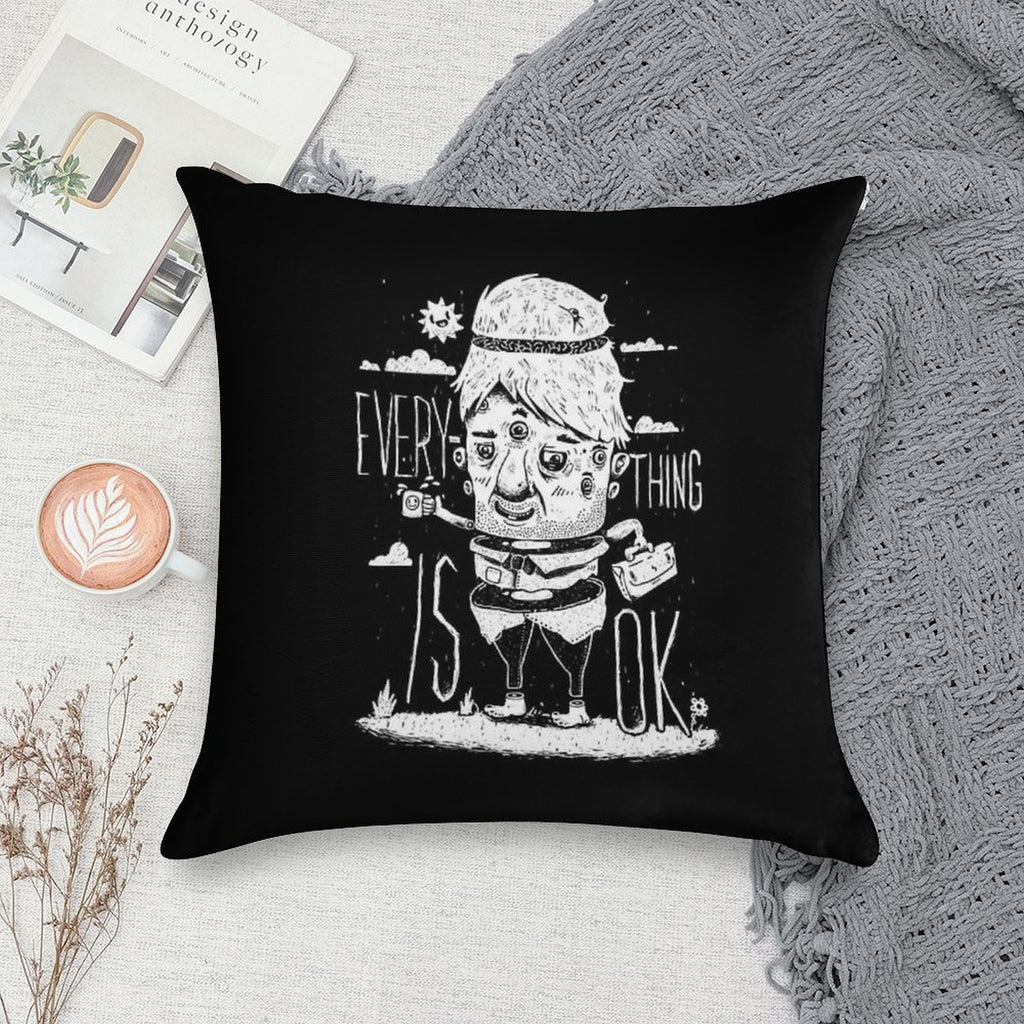 Optimism Soft Fade-Resistant Throw Pillow