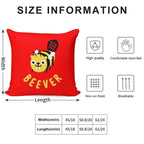 Beever Soft Home Decor Throw Pillow