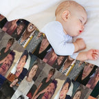 Charlie Puth Collage Velvety-soft Throw Blanket