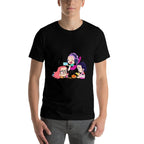 Kpop Demon Hunters Chibi Huntrx Chillin at Home Premium  Durable T-Shirt