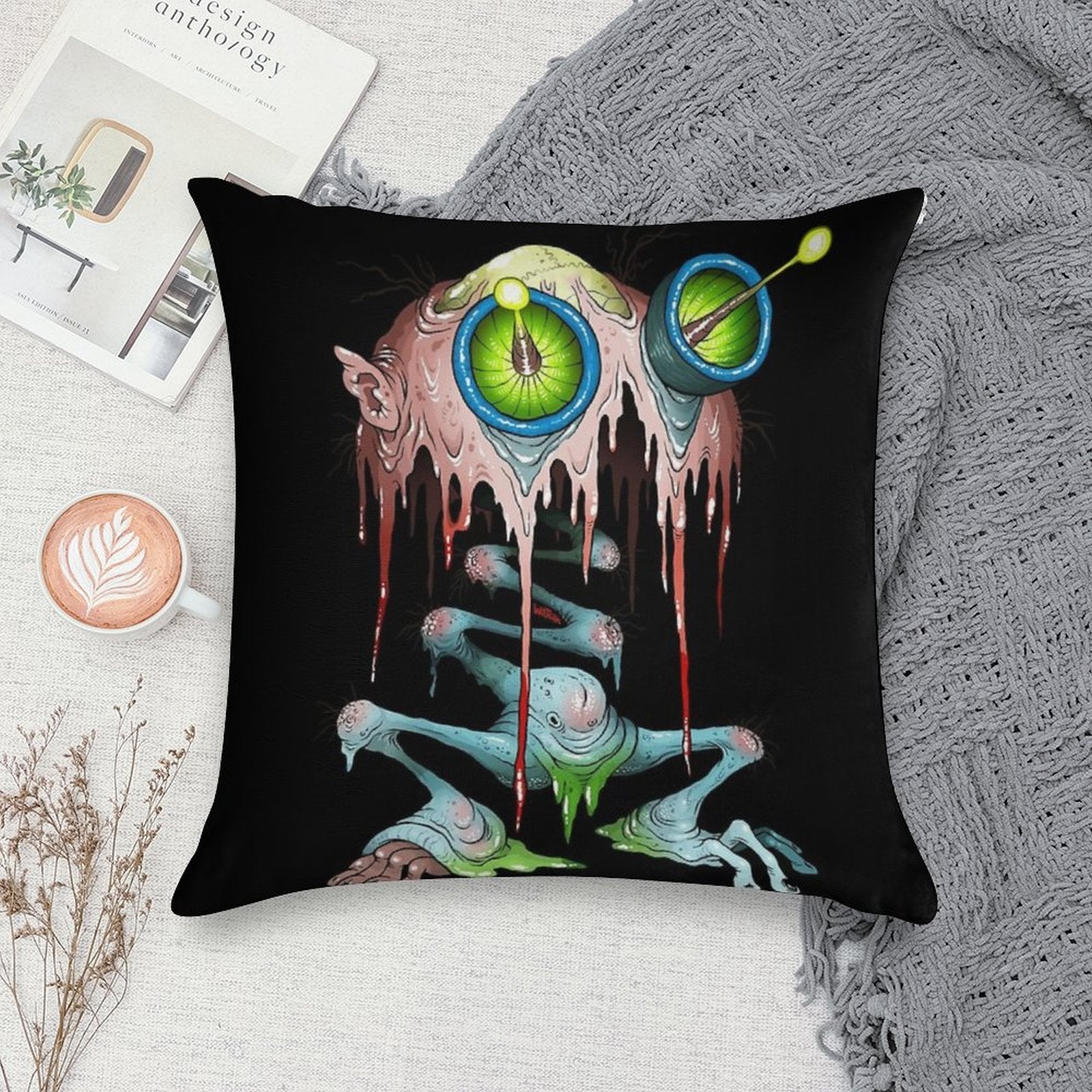 Chernobeam Soft Style Accent Throw Pillow
