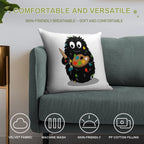 Barbouille - Barbapapa Soft Easy Maintenance Throw Pillow