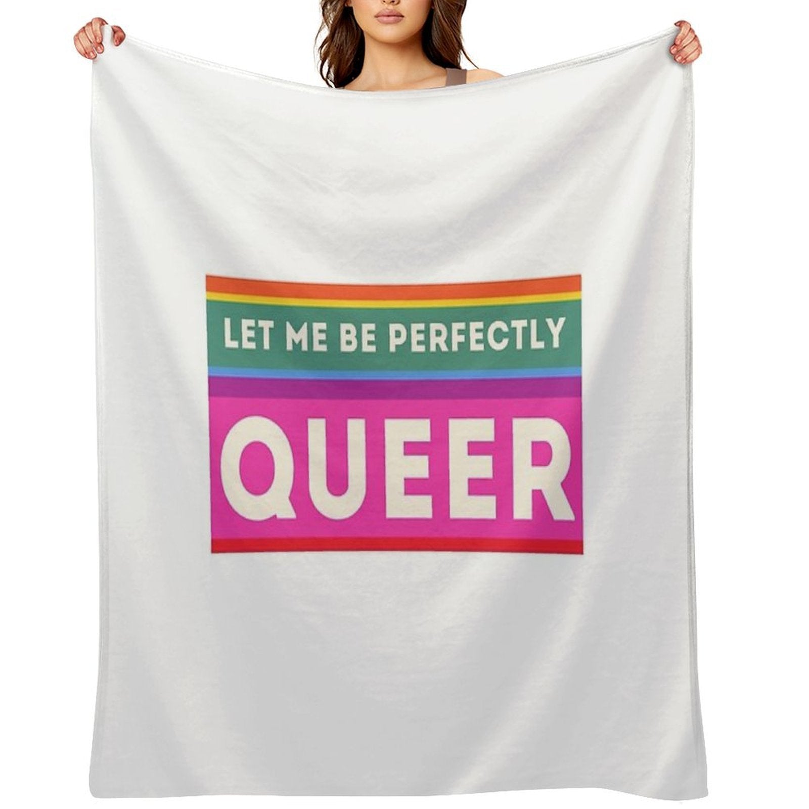 Queer Humour Durable Throw Blanket
