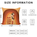 Kick Some Ass Soft Home Decor Throw Pillow