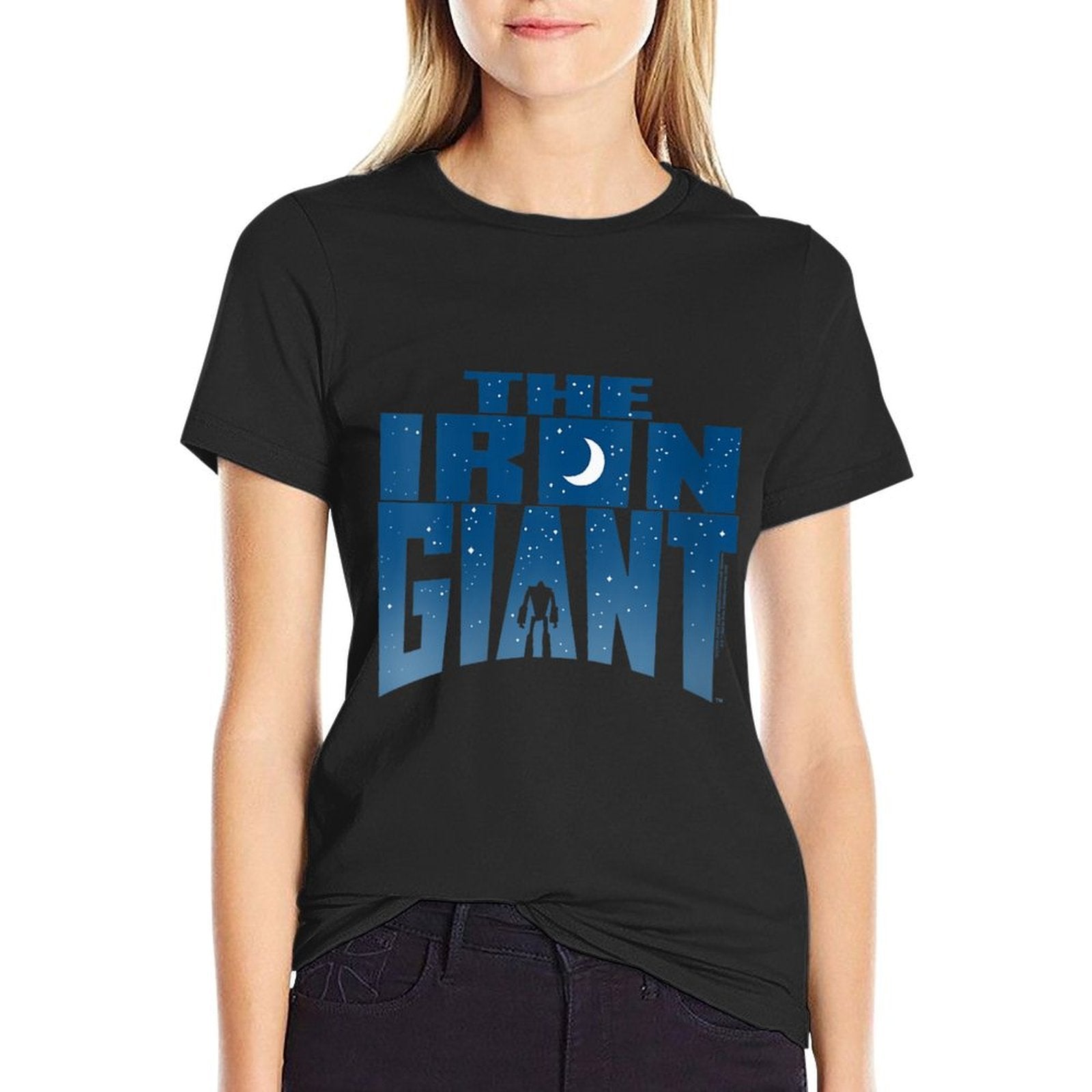 Iron Giant Twilight Logo  Slim-fit Cut T-Shirt
