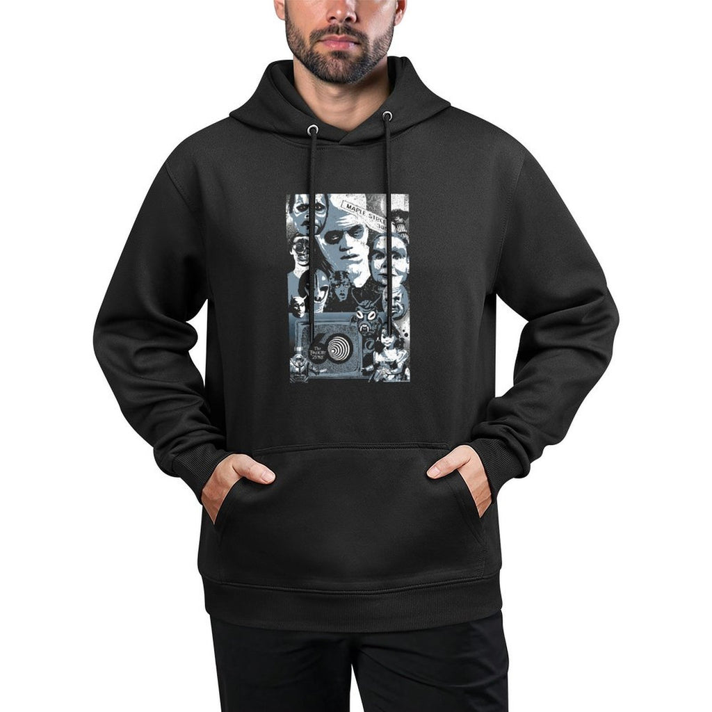 The Twilight Zone 60th Anniversary Maple Street Group Shot Premium Medium-Weight Fabric Hoodie