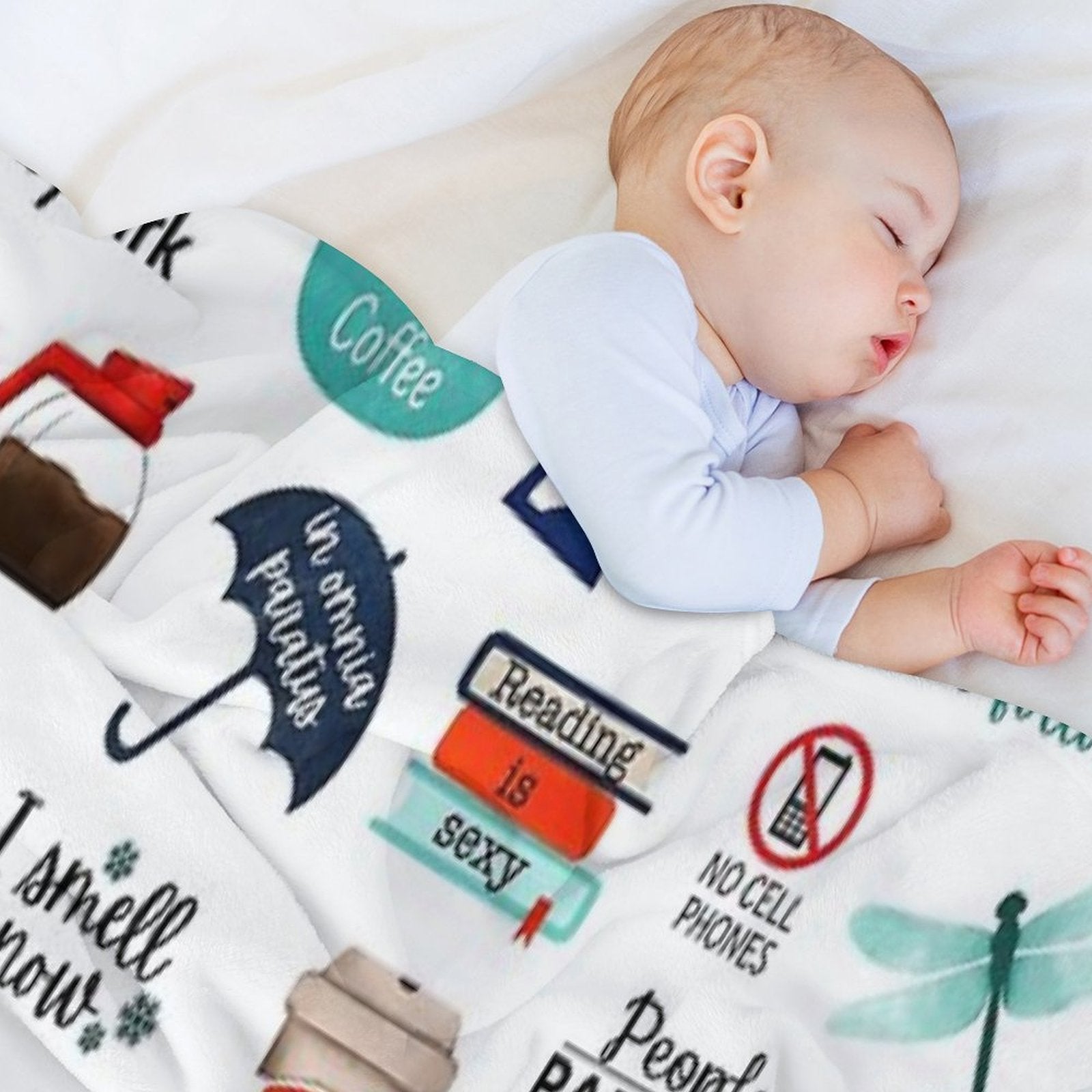 Bigger Sticker Pack I Smell Snow, In Omnia Paratus, A Film by Kirk All-season Throw Blanket