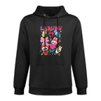 Womens Coquette Bow Labubu The Monsters Labubu Lover Men Women Kid Layering Staple Hoodie