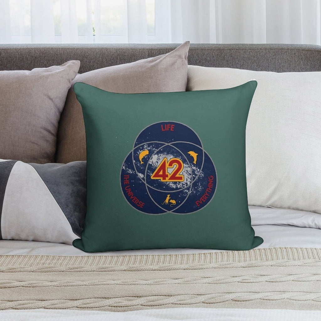 Science 42 Soft Anti-Pilling Throw Pillow