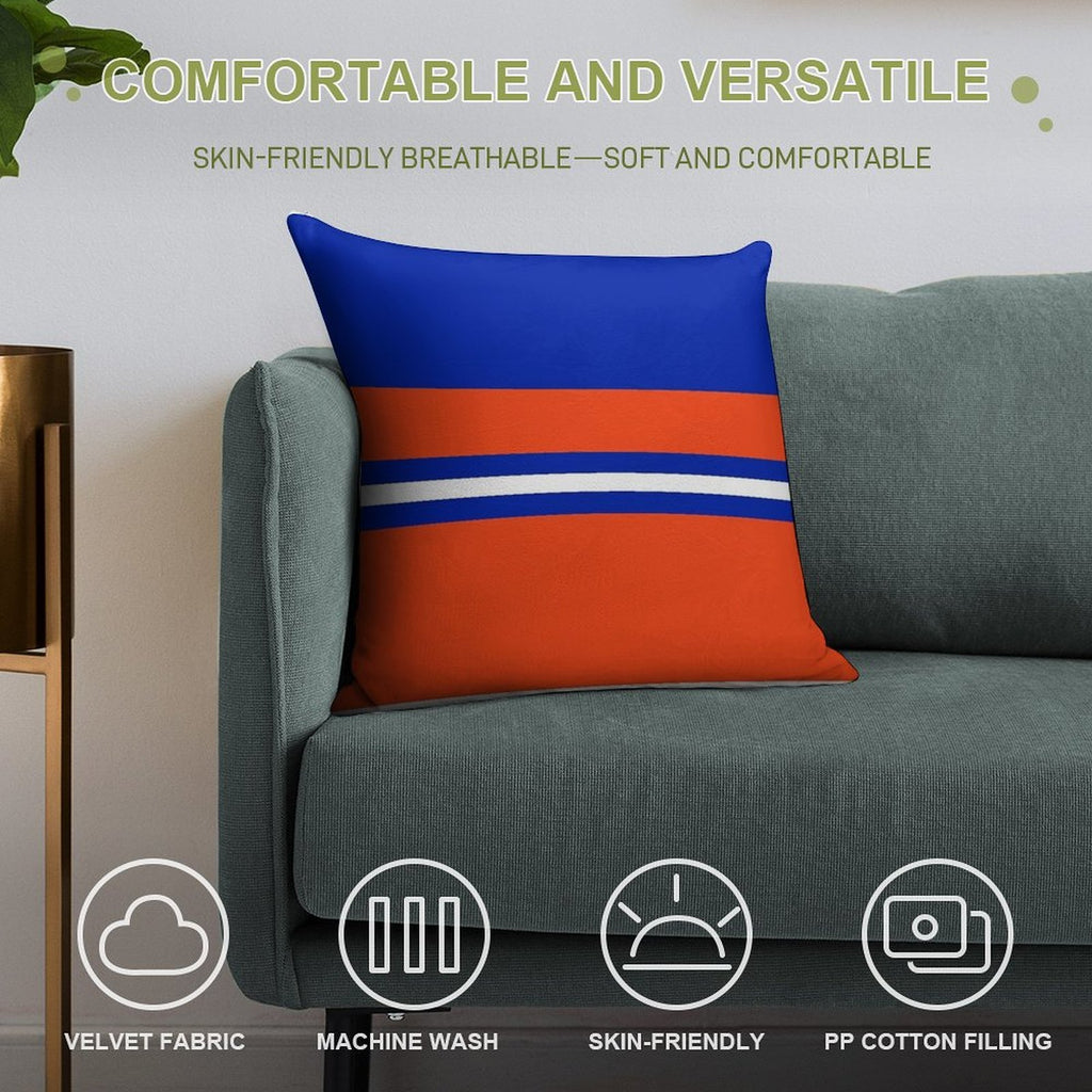 Florida Blue Soft Durable Construction Throw Pillow