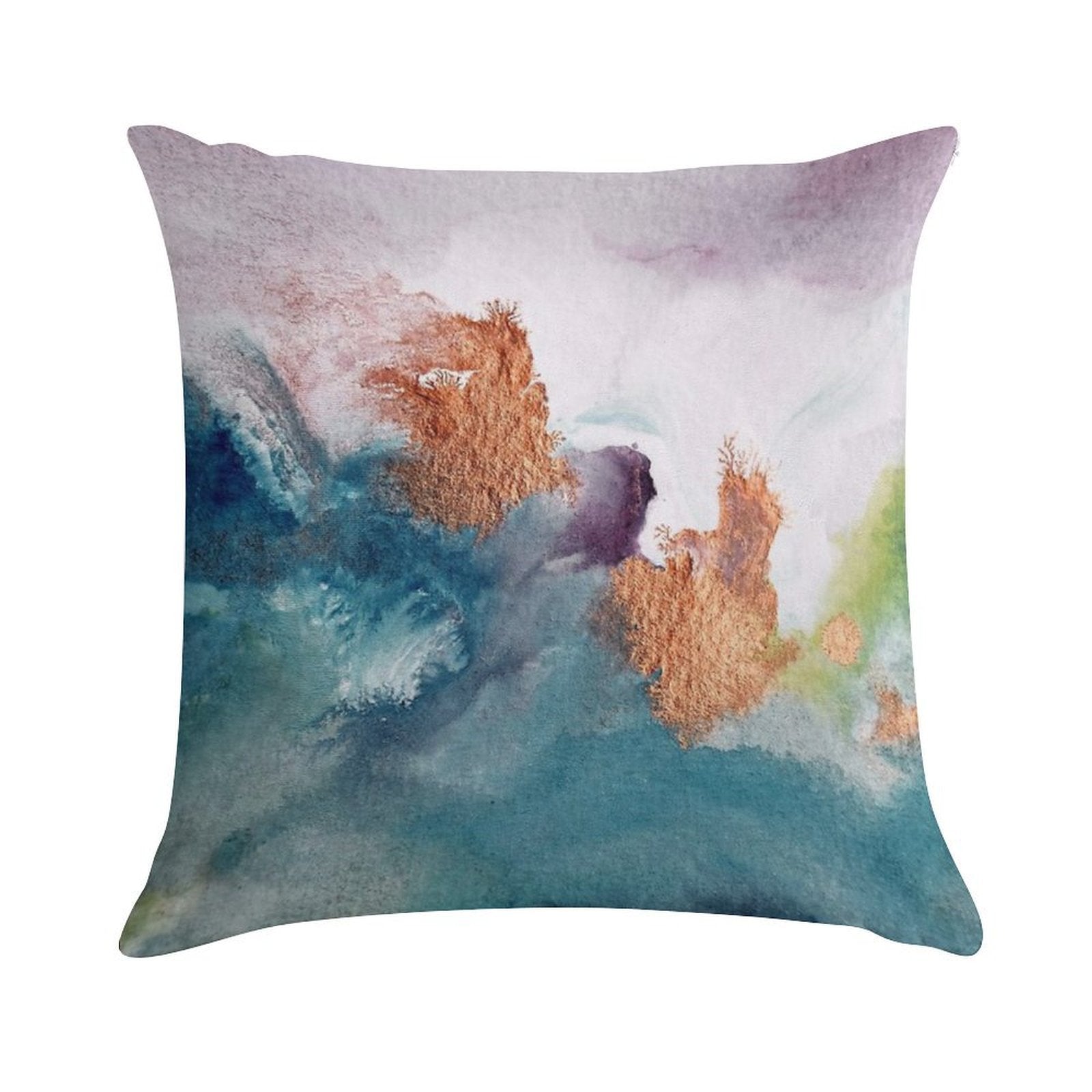 Abstract Birth Soft Home Decor Throw Pillow