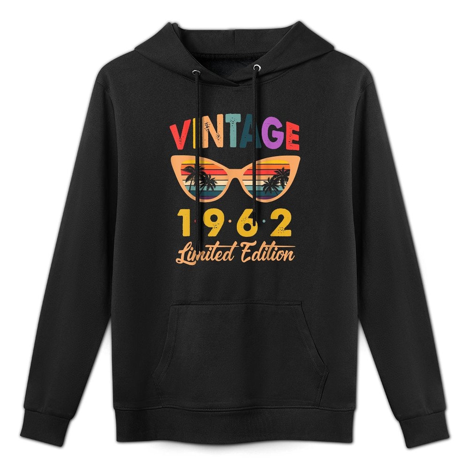 Vintage 1962 Limited Edition Sunset Sunglasses 60th Birthday Unisex Design Hoodie