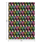 George Michael Pop Art Machine-washable Throw Blanket