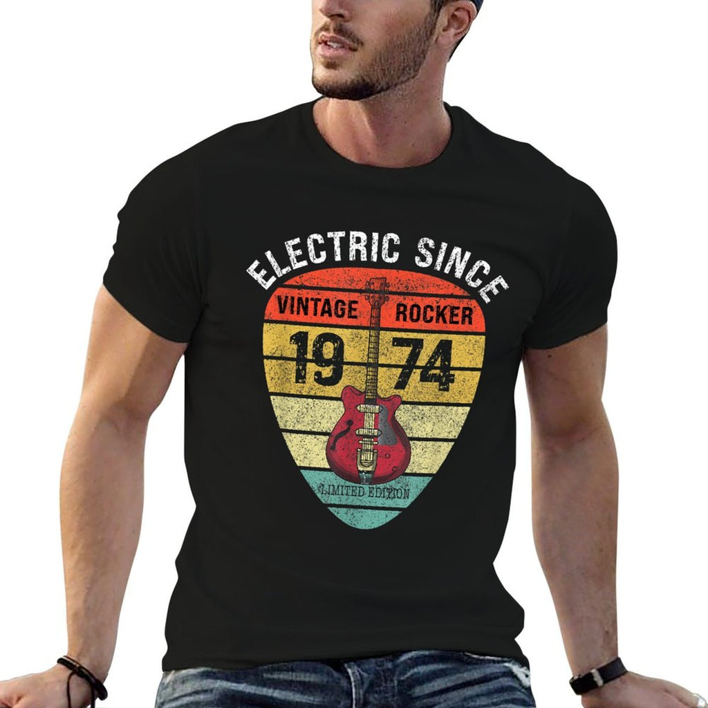 50 Years Old 1974 Limited Edition Vintage 50th Birthday  Summer-ready Fabric T-Shirt