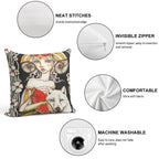 Werewolf Queen Soft Fade-Resistant Throw Pillow