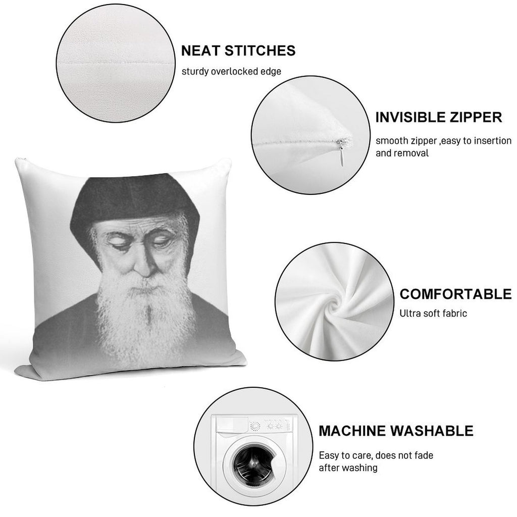 Saint Charbel Soft High-Density Material Throw Pillow