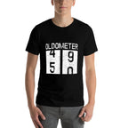 Vintage Oldometer 49-50 Tee 50th Birthday Gift Men Women  Durable T-Shirt