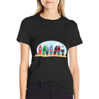 Marvel Avengers Spider-Man Surfboards Summer Beach Vacation  Fade-proof Color T-Shirt