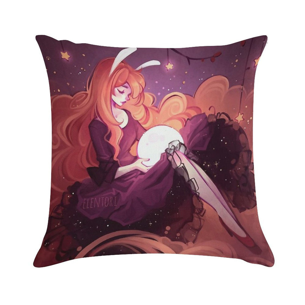 Alena Soft Short Plush Fabric Throw Pillow