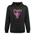 Basketball Bball Retro 90s 80s Swish Moisture-Wicking Hoodie