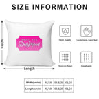 Dollywood Ticket Soft Warmth Comfort Throw Pillow