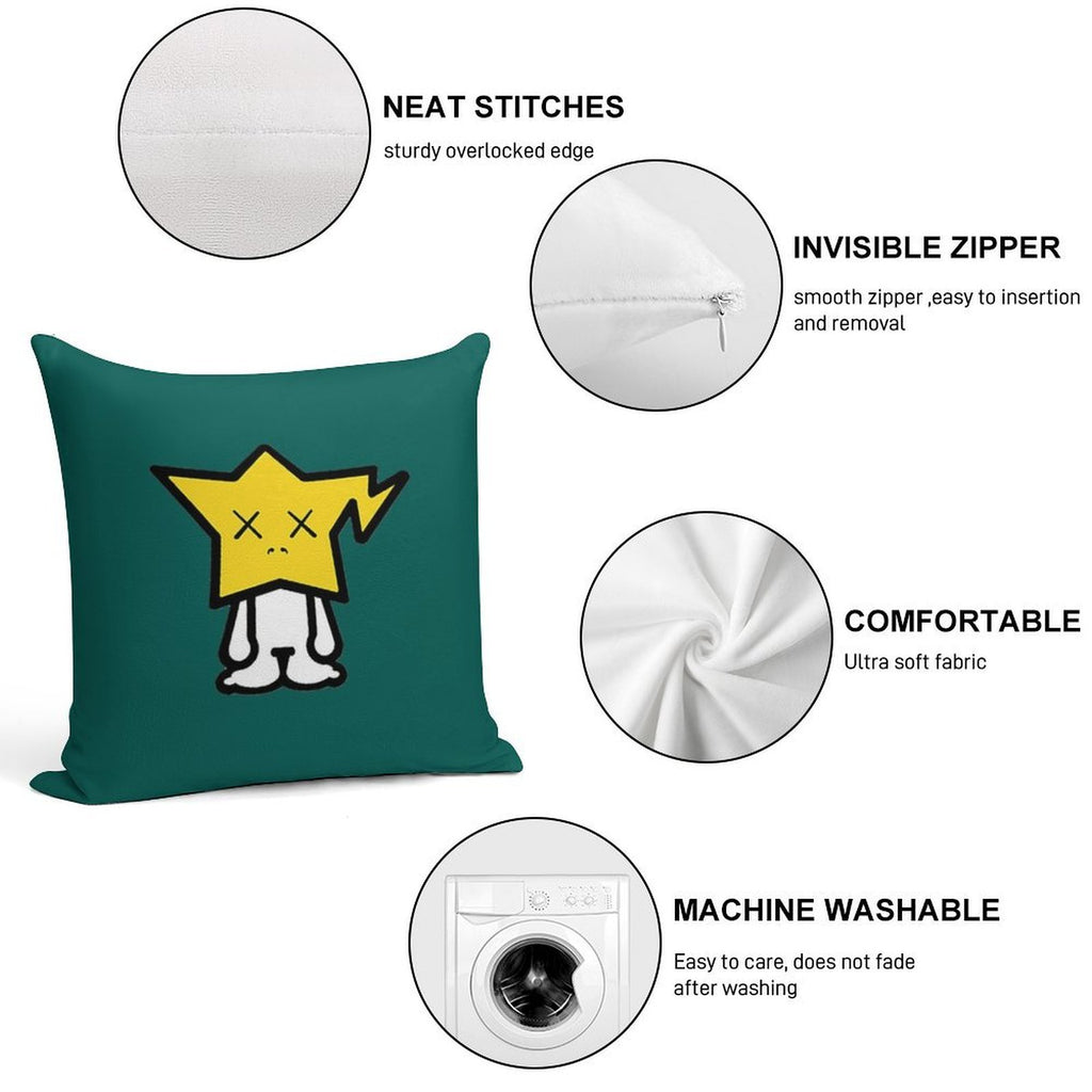 Star Sleepy Kids Soft Anti-Pilling Throw Pillow